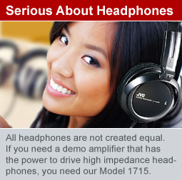 Serious Headphone Demonstrations