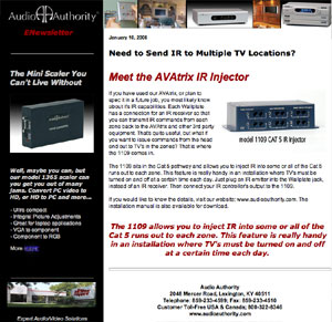 Sample Newsletter
