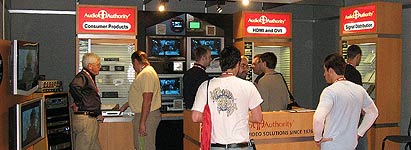CEDIA booth