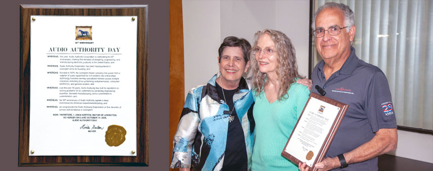 Lexington Mayor Linda Gorton declares Oct. 15th Audio Authority Day