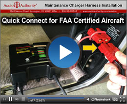 Quick Connect for FAA Certified Aircraft Youtube link