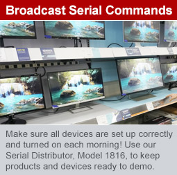 Broadcast Serial Commands