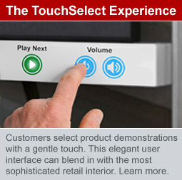 TouchSelect for Soundbar Demonstrations