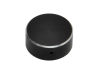 [Black anodized control knob]