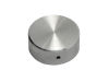 [Silver finish anodized control knob]