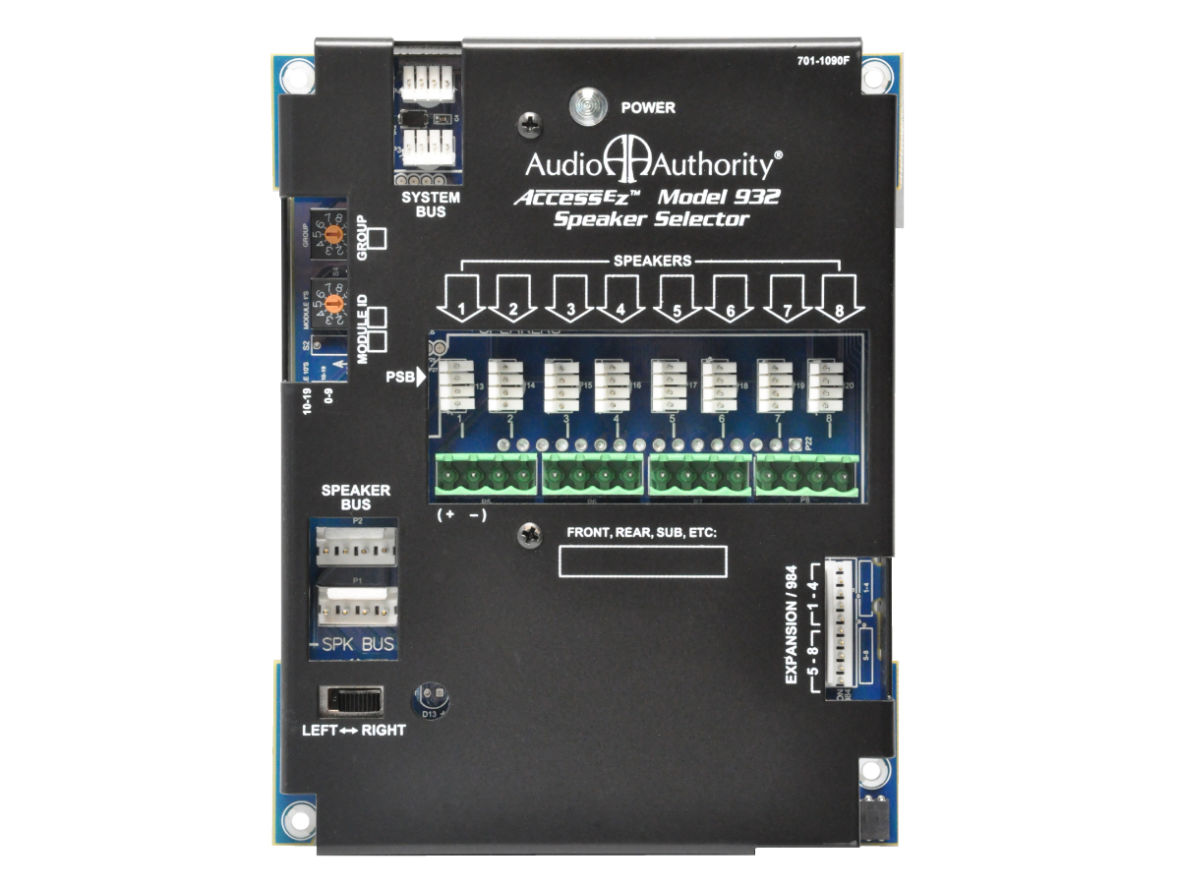 Speaker switch module