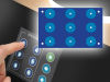 [Nine button touch panel with LEDs]